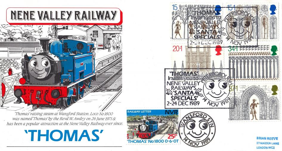 1989 (11) Christmas - Nene Valley Railway 'Thomas - Santa Special' Official