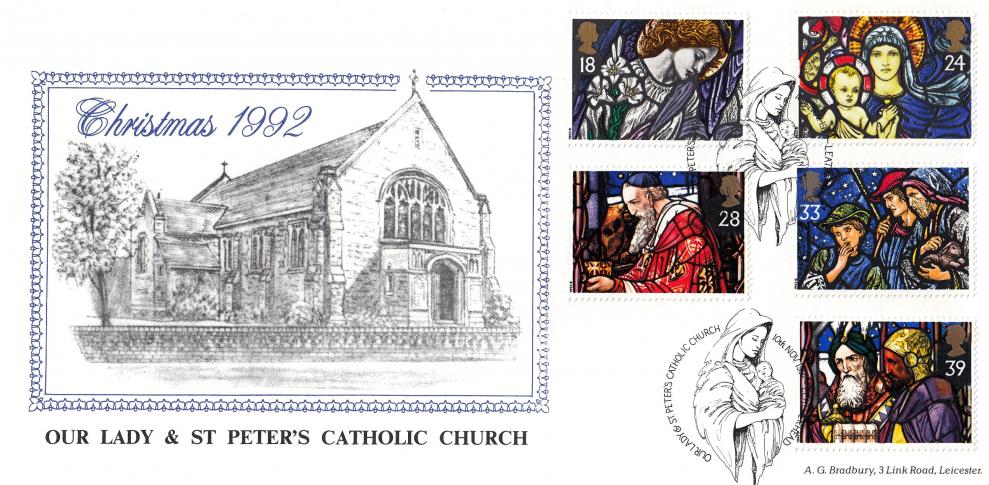 1992 (11) Christmas - Bradbury Our Lady & St Peter's Catholic Church Official