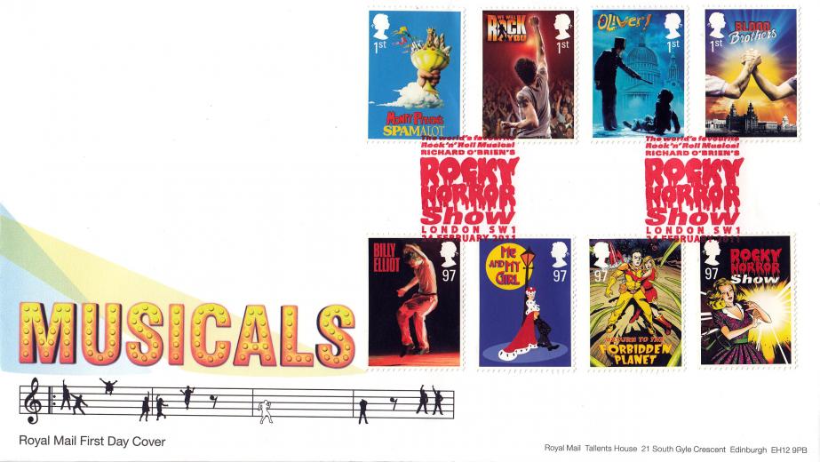 2011 (02) Musicals - RM - Scott RED INK 'Rocky Horror Show' H/S (41 Only)