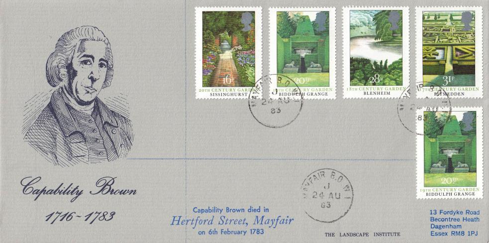 1983 (08) British Gardens - Landscape Institute Official - Mayfair CDS