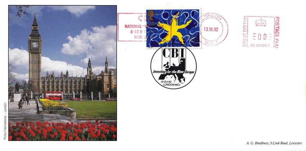 1992 (10) Single Market - Bradbury 'Big Ben' Official + CBI Meter Mark