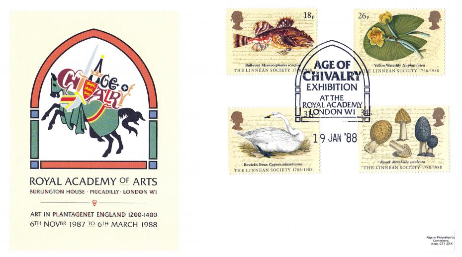 1988 (01) The Linnean Society - Pilgrim Royal Academy of Arts Official