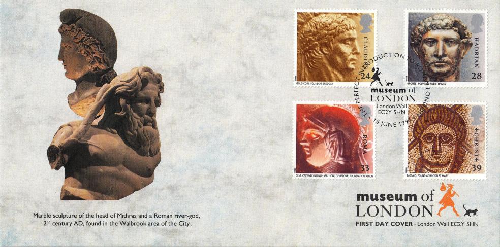 1993 (06) Roman Britain - Covercraft 'Museum of London' Official