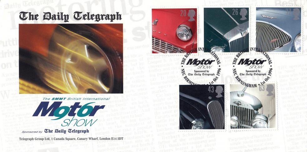 1996 (10) Cars - Daily Telegraph 'Motor Show' Official