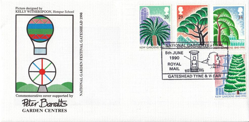 1990 (06) Kew Gardens - Peter Barratt's Garden Centres Cover - National Garden Festival, Tyne & Wear H/S