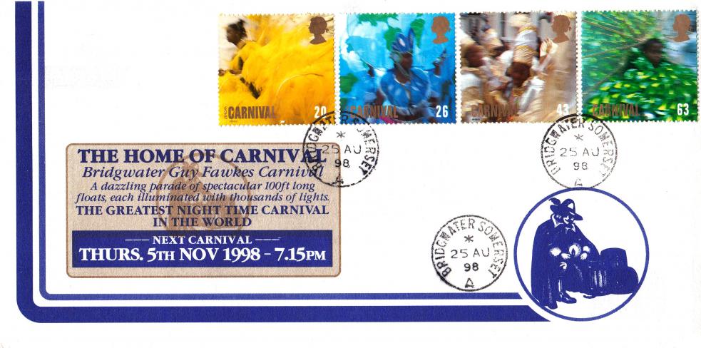 1998 (08) Carnival - Bridgwater Guy Fawkes Canival Cover - Bridgwater CDS