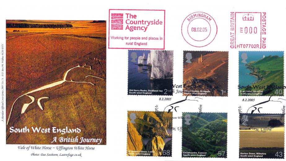 2005 (02) South West England - Sheridan Official + The Countryside Agency Meter Mark