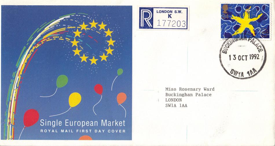 1992 (10) Single Market - RM - Buckingham Palace CDS