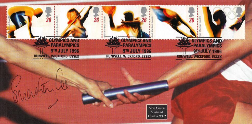 1996 (07) Olympics - Scott 'Runwell' Official - Signed by Sebastion Coe