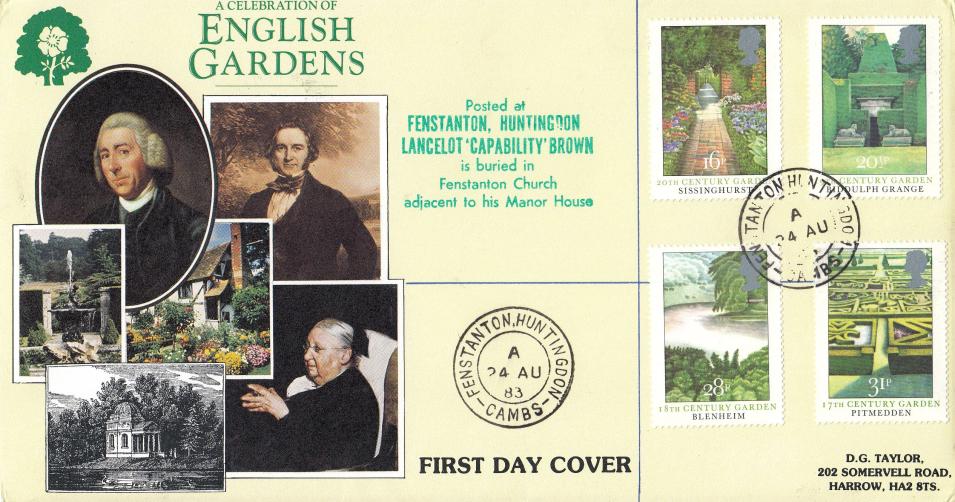 1983 (08) British Gardens - DGT 'Celebration of English Gardens' Official - Fenstanton CDS