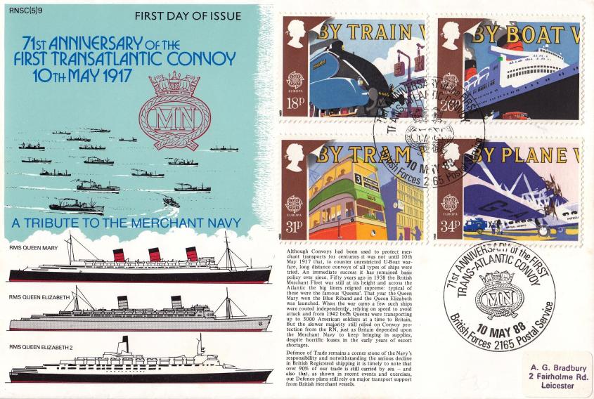 1988 (05) Transport - Forces Fleet Air Arm RNSC Official (Unsigned Version)