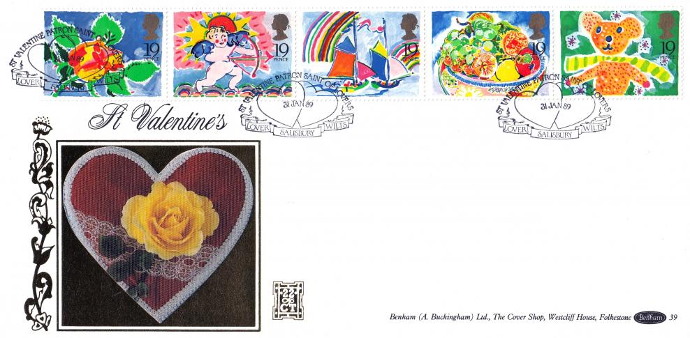 1989 (01) Greetings - Benham Gold (500) Official