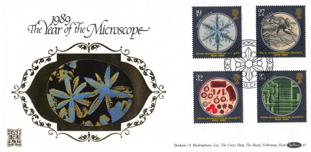 1989 (09) Microscopes - Benham Gold (500) Official