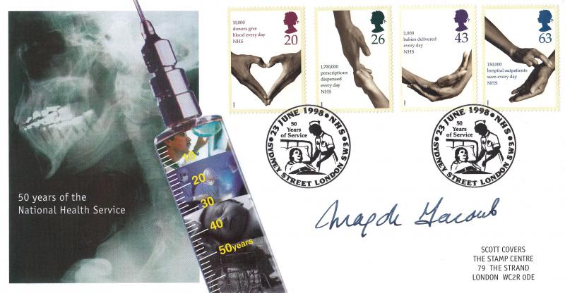1998 (06) NHS - Scott 'Sydney Street, SW3' Official - Signed by Magdi Yacoub