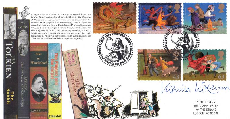 1998 (07) Magical Worlds - Scott 'Guildford' (Alice) Official - Signed by Virginia McKenna