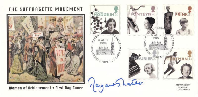 1996 (08) Women - Scott Official - Signed by the late Margaret Thatcher