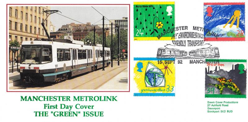 1992 (09) Green Issue - Dawn Manchester Metrolink Official