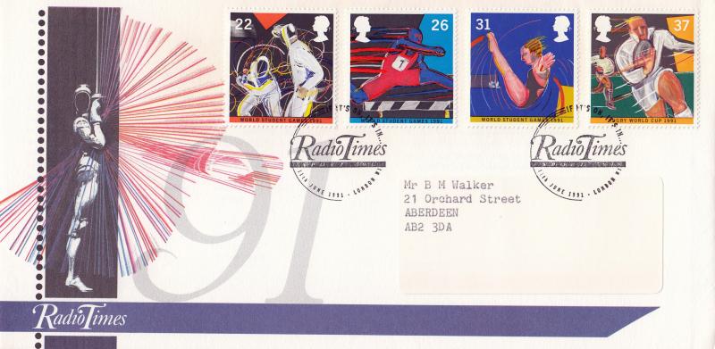 1991 (06) Sports - Radio Times, W1 Official