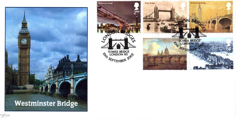 2002 (09) London Bridges - Cambridge 'Westminster Bridge' Official