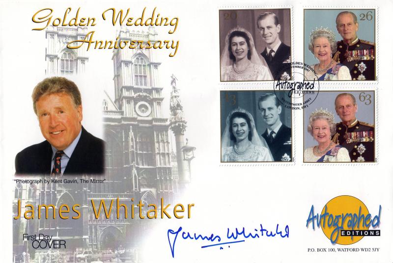 1997 (11) Golden Wedding- Westminster Autographed Editions Official - Signed by the late James Whitaker