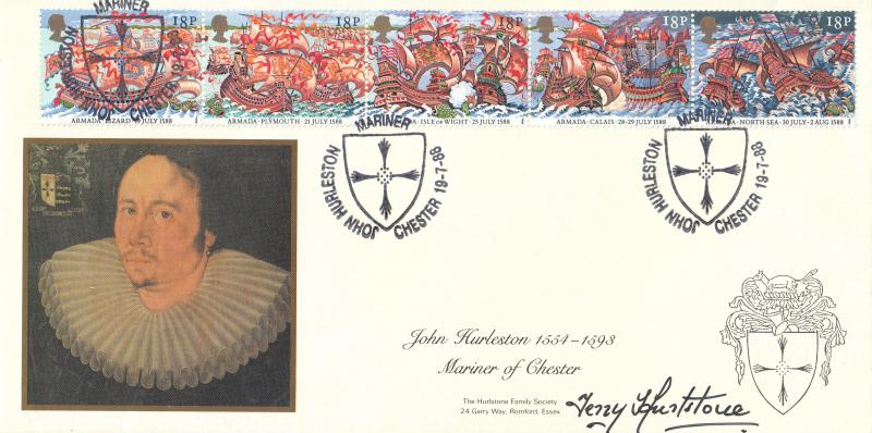 1988 (07) Armada - Havering Official - Signed by the late Terry Hurlstone