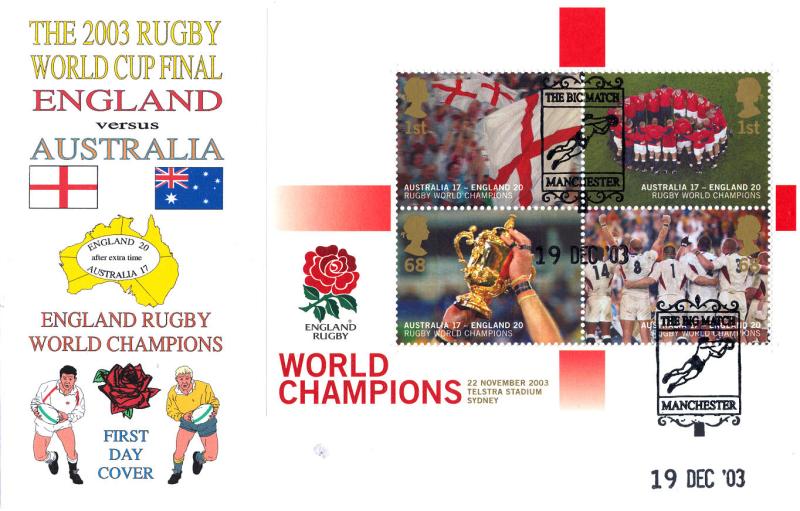 2003 (12) Rugby Winners - Dawn 'The Big Match, Manchester' Official