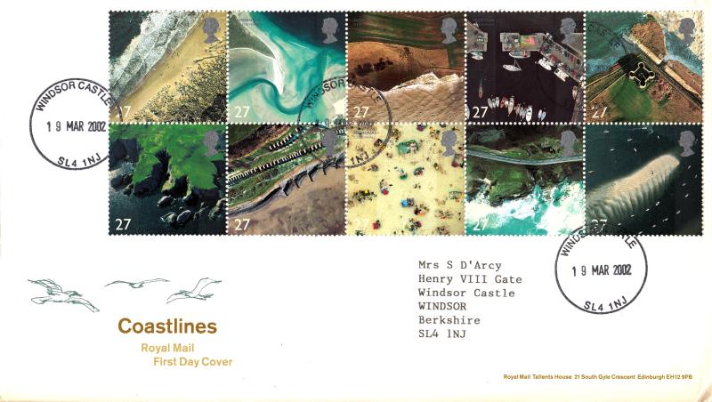 2002 (03) Coastlines - RM - Windsor Castle CDS