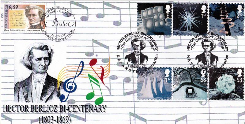 2003 (11) Christmas - Peter Payne 'Hector Berlioz' Official - Doubled in Brussels (15 Only)