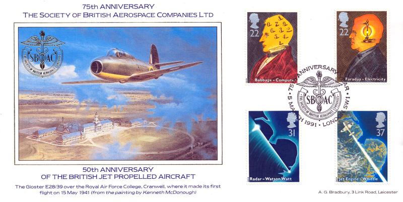 1991 (03) Scientists - Bradbury Society of British Aerospace Companies Official