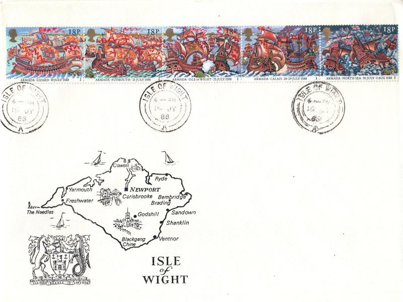 1988 (07) Armada - Allonton 'Isle of Wight' Cover - Isle of Wight CDS