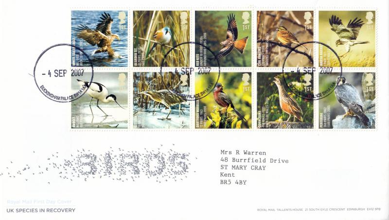 2007 (09) Birds - RM - Buckingham Palace CDS