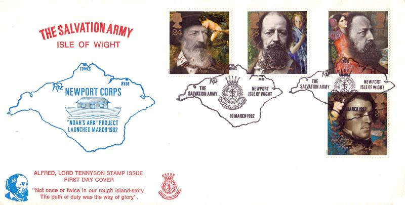 1992 (03) Tennyson - Salvation Army 'Newport Corps' Official