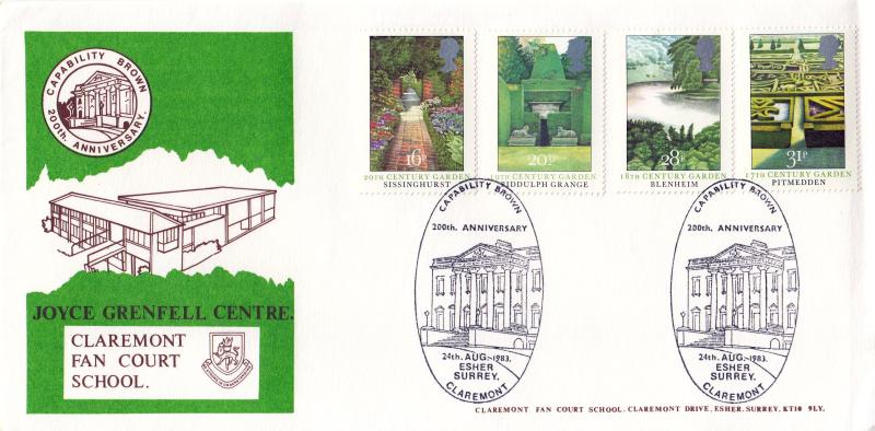 1983 (08) British Gardens - Arlington Capability Brown, Esher Official