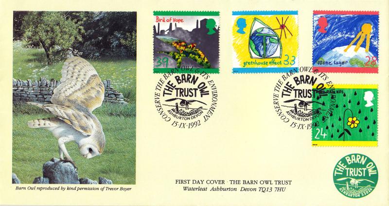 1992 (09) Green - Covercraft Barn Owl Trust, Ashburton, Devon Official