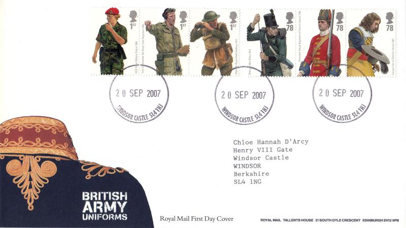 2007 (09) British Army Uniforms - RM - Windsor Castle CDS