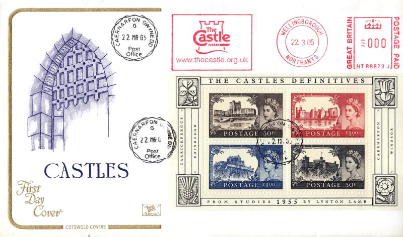 2005 (03) Castles M/S - Cotswold - Caernarfon CDS + The Castle Meter Mark