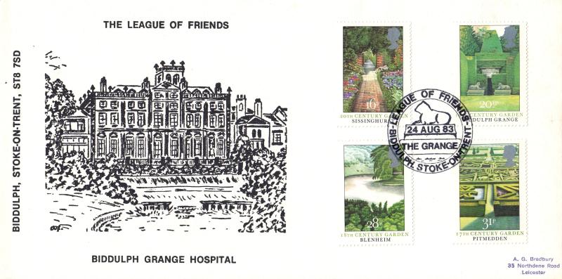 1983 (08) Gardens - The League of Friends, Biddulph Grange Hospital Official