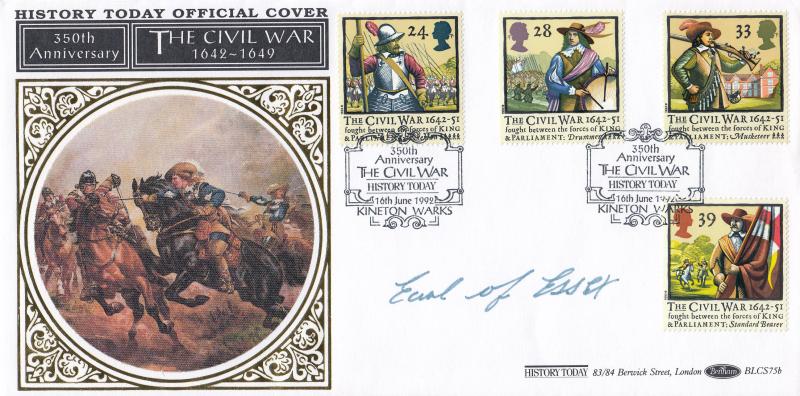 1992 (06) Civil War - Benham BLCS 75 - Signed by the Earl of Essex