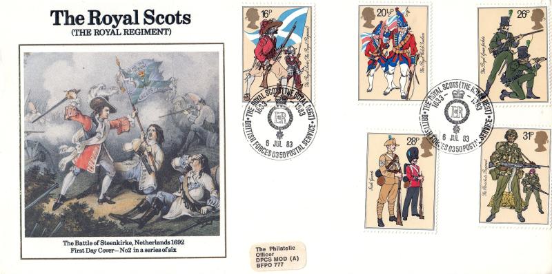 1983 (07) British Army - Forces 'The Royal Scots' Official
