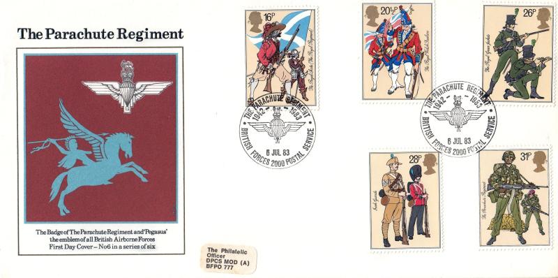 1983 (07) British Army - Forces 'The Parachute Regiment' Official