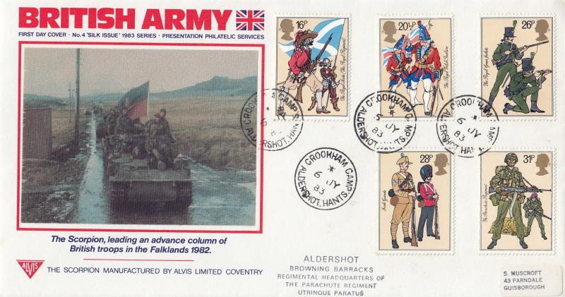 1983 (07) British Army - PPS 'Silk' - Crookham Camp, Aldershot CDS