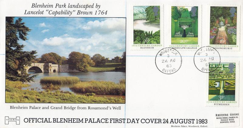 1983 (08) Gardens - Havering 'Blenheim Palace, Woodstock' Official - Woodstock CDS