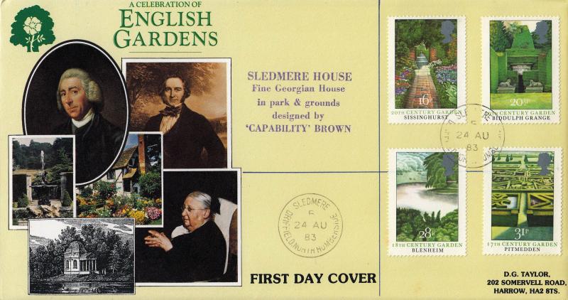 1983 (08) Gardens - DGT 'English Gardens' Official - Sledmere CDS