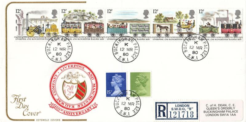 1980 (03) Liverpool & Manchester Railway - Cotswold - Buckingham Palace CDS
