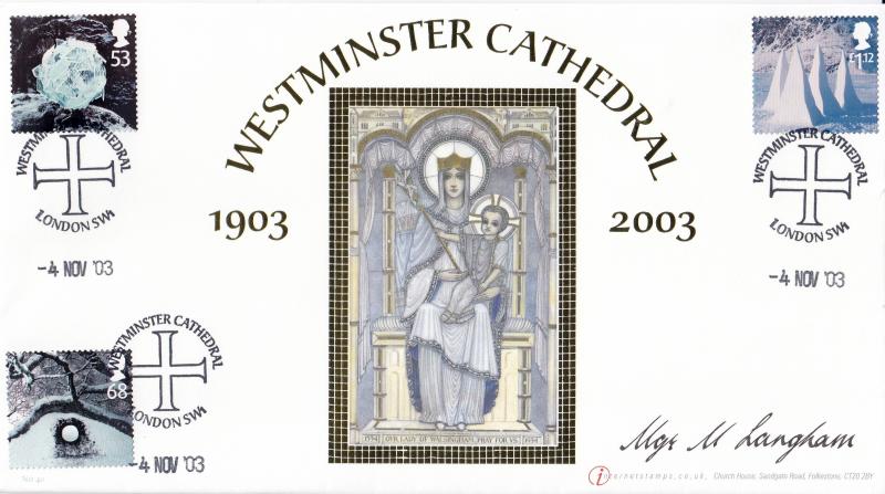 2003 (11) Christmas - Buckingham/Internet Official - Signed by Father Langholm