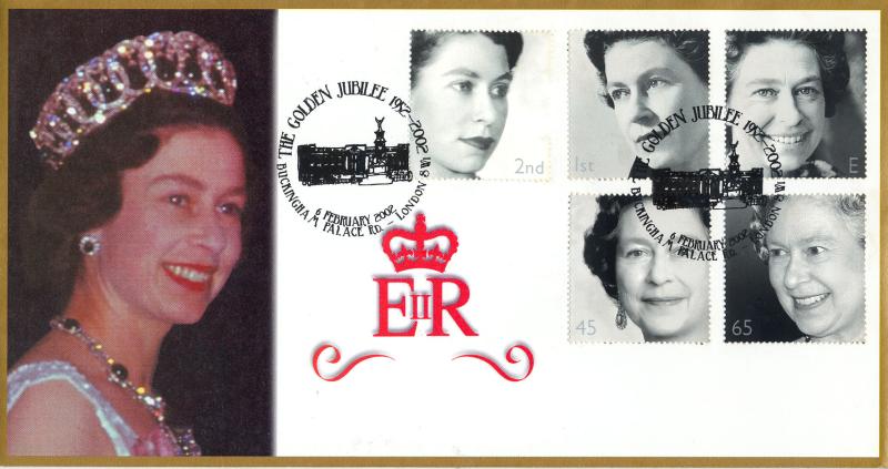 2002 (02) Golden Jubilee - Steven Scott 'Tiara Pose' Buckingham Palace Road Official