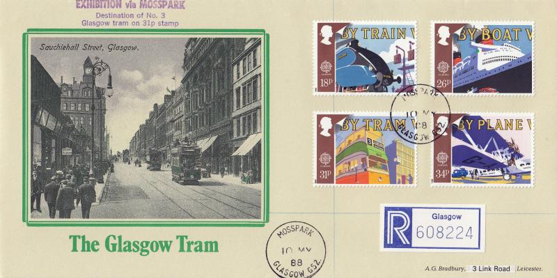 1988 (05) Transport - Bradbury 'Glasgow Tram' Special - Mosspark CDS