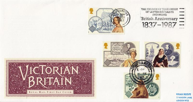 1987 (09) Victorian Britain - RM - Church of Jesus Christ of Latter-Day Saints Slogan