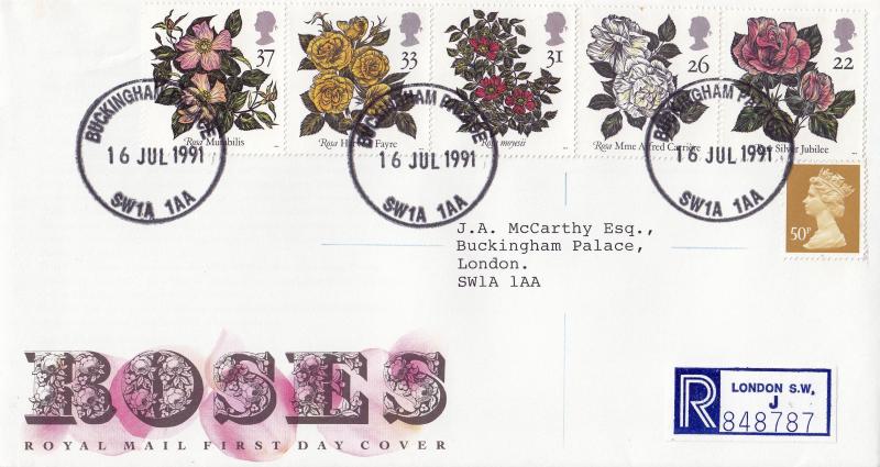1991 (07) Roses - RM - Buckingham Palace CDS