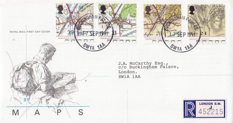 1991 (09) Maps - RM - Buckingham Palace CDS